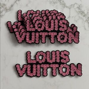 Beautiful Pink Rose Embroidered Iron On Patches